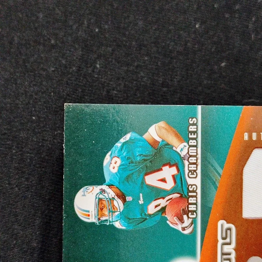 2002 Playoff Prestige Connections #C-3 Jay Fiedler Chris Chambers Miami Dolphins
